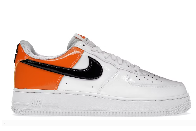 Nike Air Force 1 Low Orange Patent